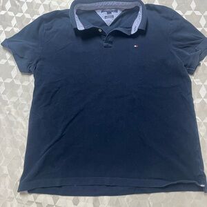 Tommy Hilfiger Men's Dark Blue Polo